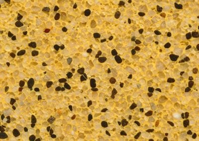 Speckled, yellow stone