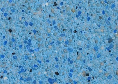 Speckled, cobalt blue stone